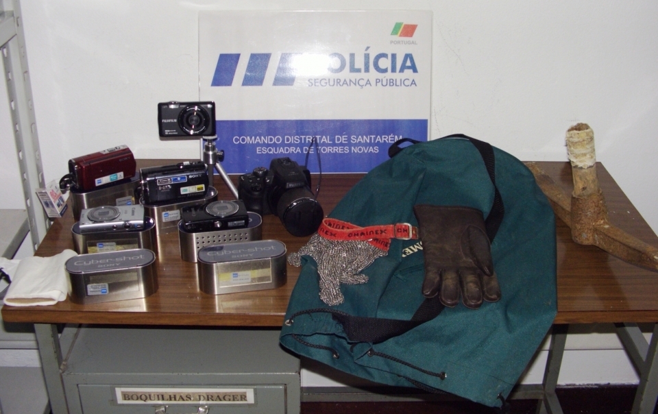 Materiais apreeendidos