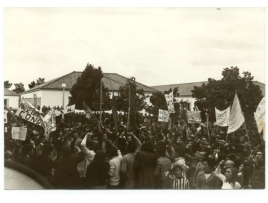 Manifestao no 1 de Maio de 1974 em Abrantes