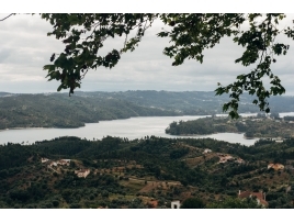 Vista sobre a aldeia de Fontes, no concelho de Abrantes