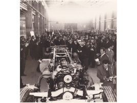 Inauguração da fábrica em 1964 Inauguração da fábrica em 1964