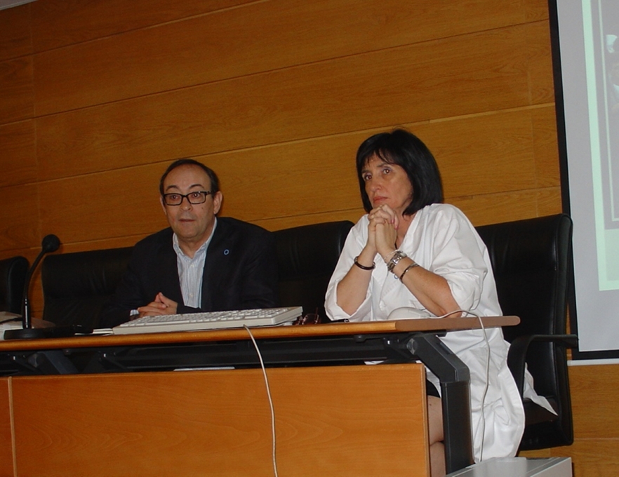 Dr. Jos Manuel Boavida e Dra. Cristina Gonalves (Cordenadora do Hospital de Dia de Diabetes)