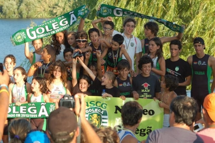 Equipa do NSCGoleg no pdio do nacional jovem (Foto: NSCGoleg)