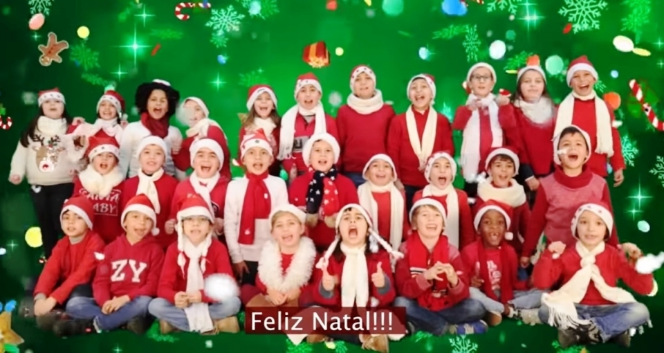 Foto: Frame do Vdeo de Natal do AEA