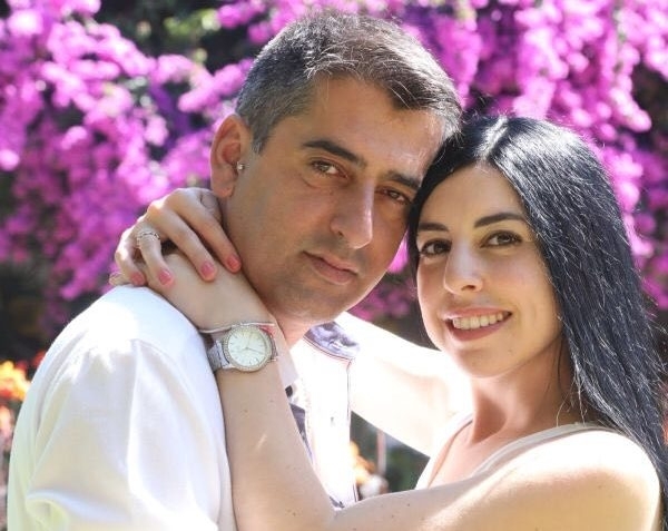 Daniel e Viviana no puderam casar na data planeada